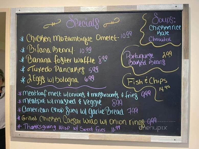 The Little Village Cafe - Fairhaven, MA menu_pic