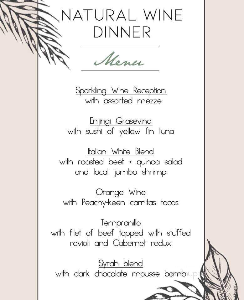 DOS Coffee & Wine - St Augustine, FL menu_pic