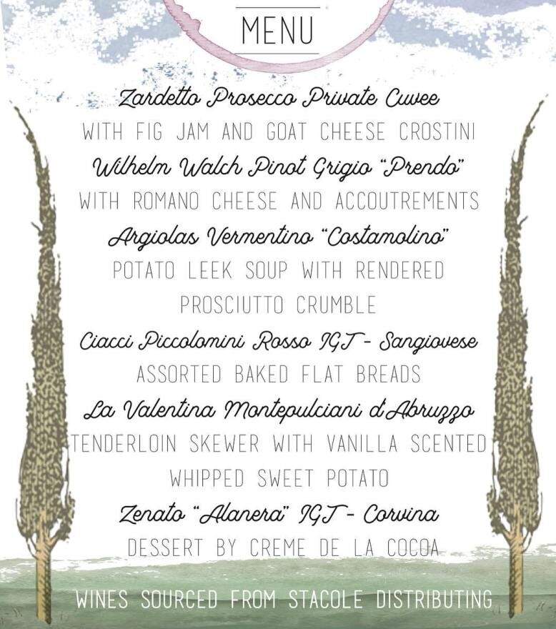 DOS Coffee & Wine - St Augustine, FL menu_pic
