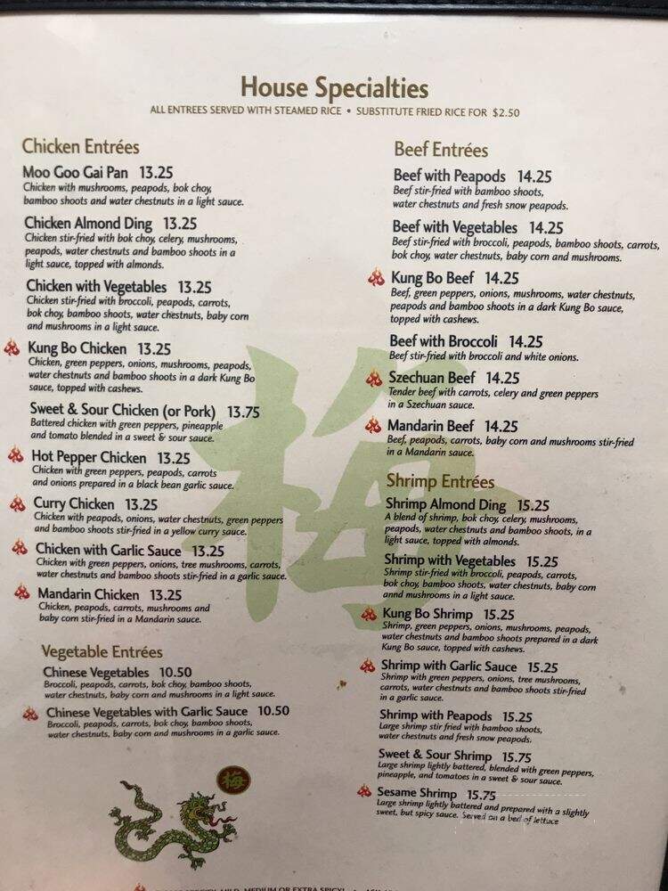 D Fong's Chinese Cuisine - Savage, MN menu_pic