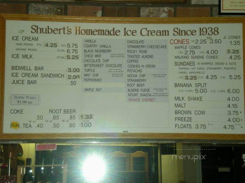 Shubert's Ice Cream & Candy - Chico, CA