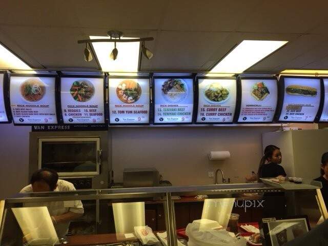 Van Express - Calgary, AB menu_pic