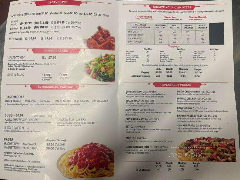 Pizza Inn - Leakesville, MS menu_pic