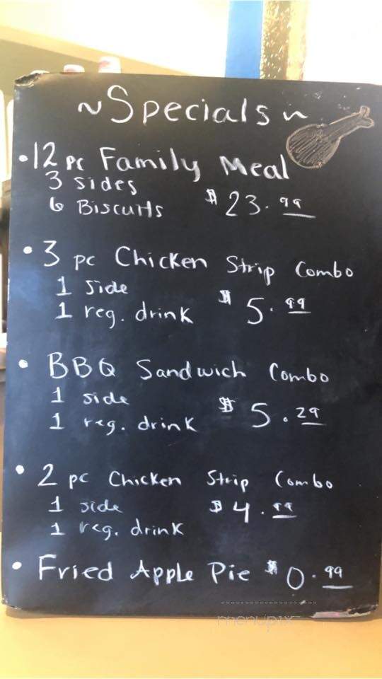 Lee's Famous Recipe Chicken - Lawrenceburg, KY menu_pic