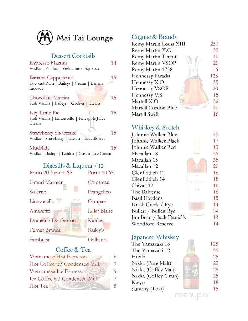 Mai Tai Lounge - Marblehead, MA