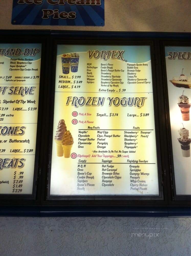 Zesto Of Clark County - Clarksville, IN menu_pic