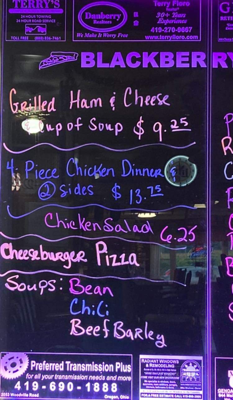 Blackberry Corners - Martin, OH menu_pic