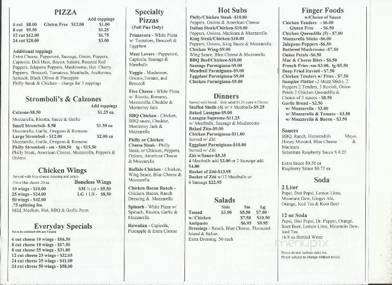 Pizza Plus - Waterford, NY