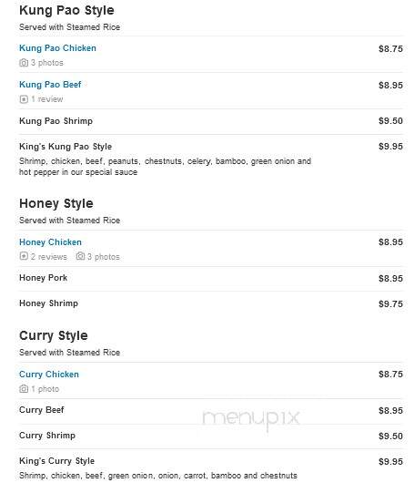 Peking House - Centralia, WA menu_pic