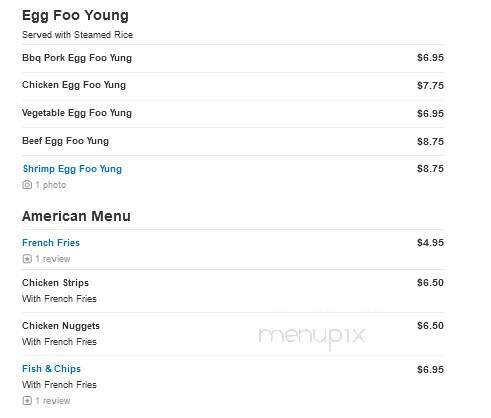 Peking House - Centralia, WA menu_pic