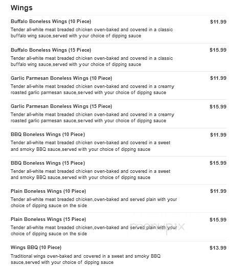 Marco's Pizza - Seneca, SC menu_pic