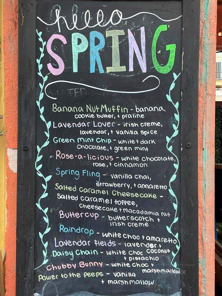 Beans & Cream - Lillington, NC menu_pic