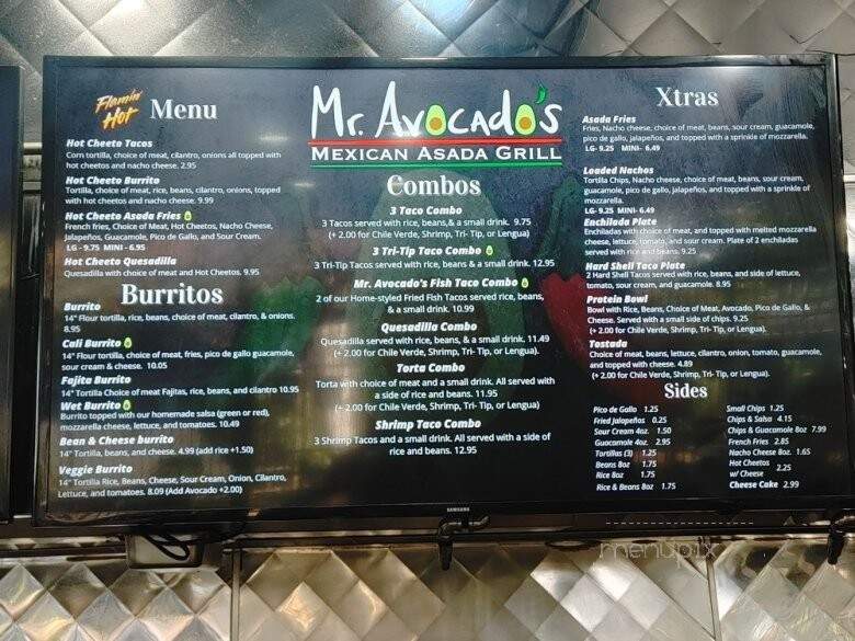 Mr Avocado's Mexican Asada Grill - Bakersfield, CA