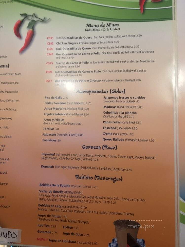 La Tienda Latina - Gainesville, FL menu_pic