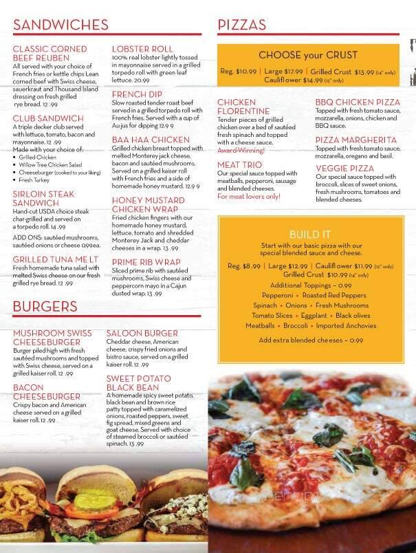 Davenport's Restaurant - Cumberland, RI menu_pic