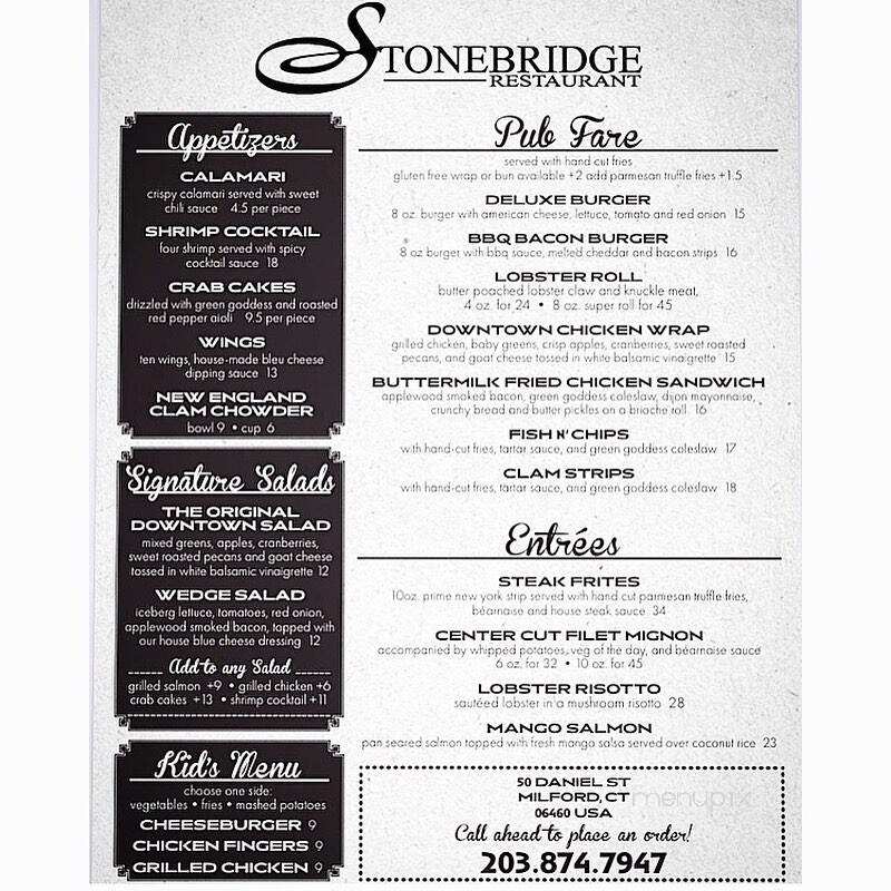 Stonebridge Restaurant - Milford, CT
