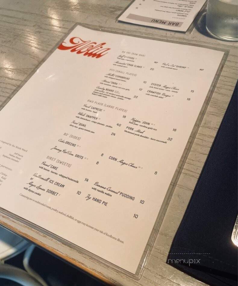 Nolia Kitchen - Cincinnati, OH menu_pic