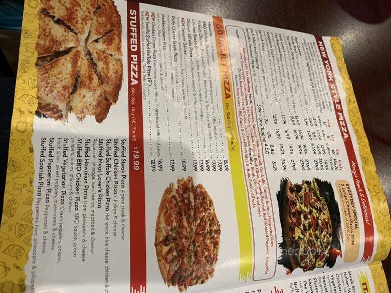 Panzotti's Pizza & Waffles - Onley, VA menu_pic