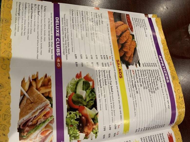 Panzotti's Pizza & Waffles - Onley, VA menu_pic
