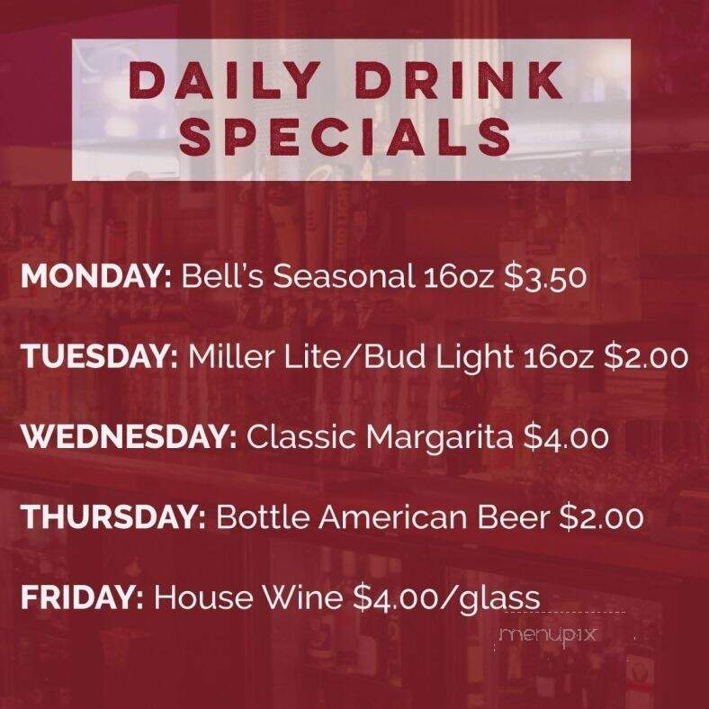Crazy Horse Steakhouse - Holland, MI menu_pic
