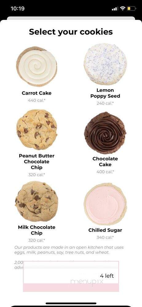 Crumbl Cookies - Puyallup, WA menu_pic