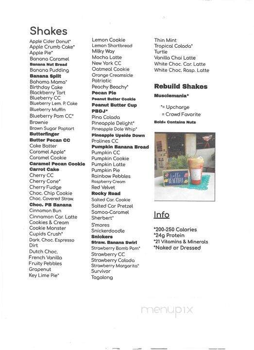 Burg Nutrition - Strasburg, VA menu_pic