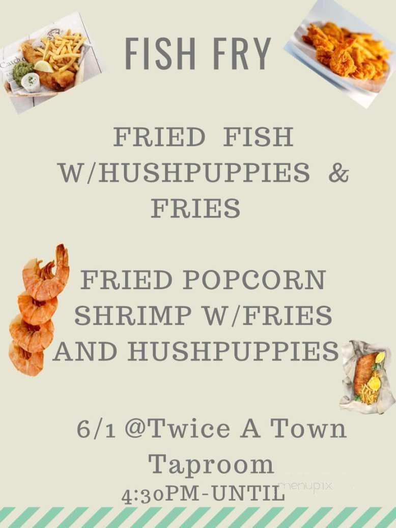 Twice A Town Taproom - Salem, SC menu_pic