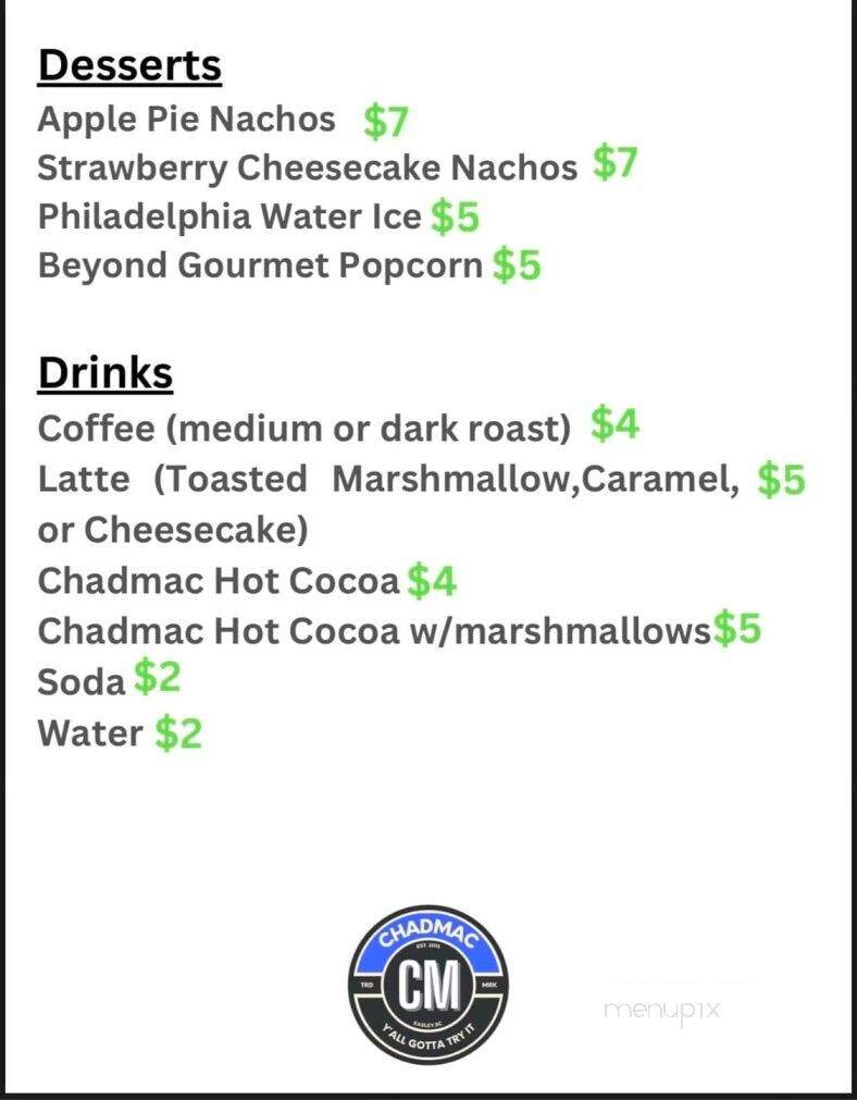 Twice A Town Taproom - Salem, SC menu_pic