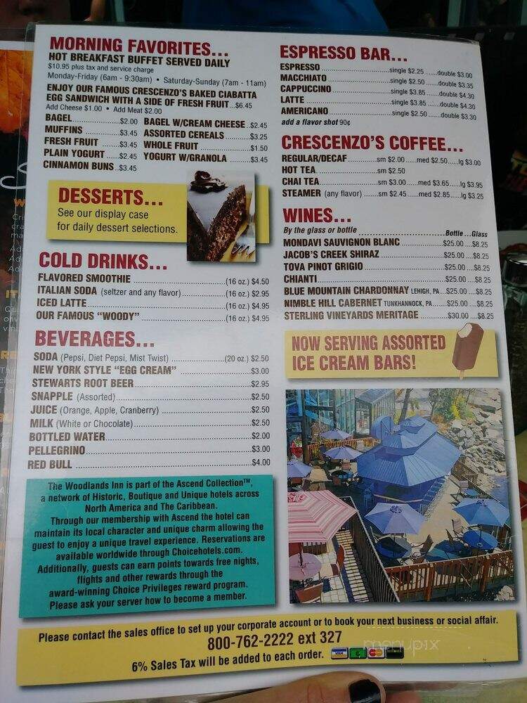 Crescenzo's Brick Oven Eatery - Wilkes-Barre, PA menu_pic