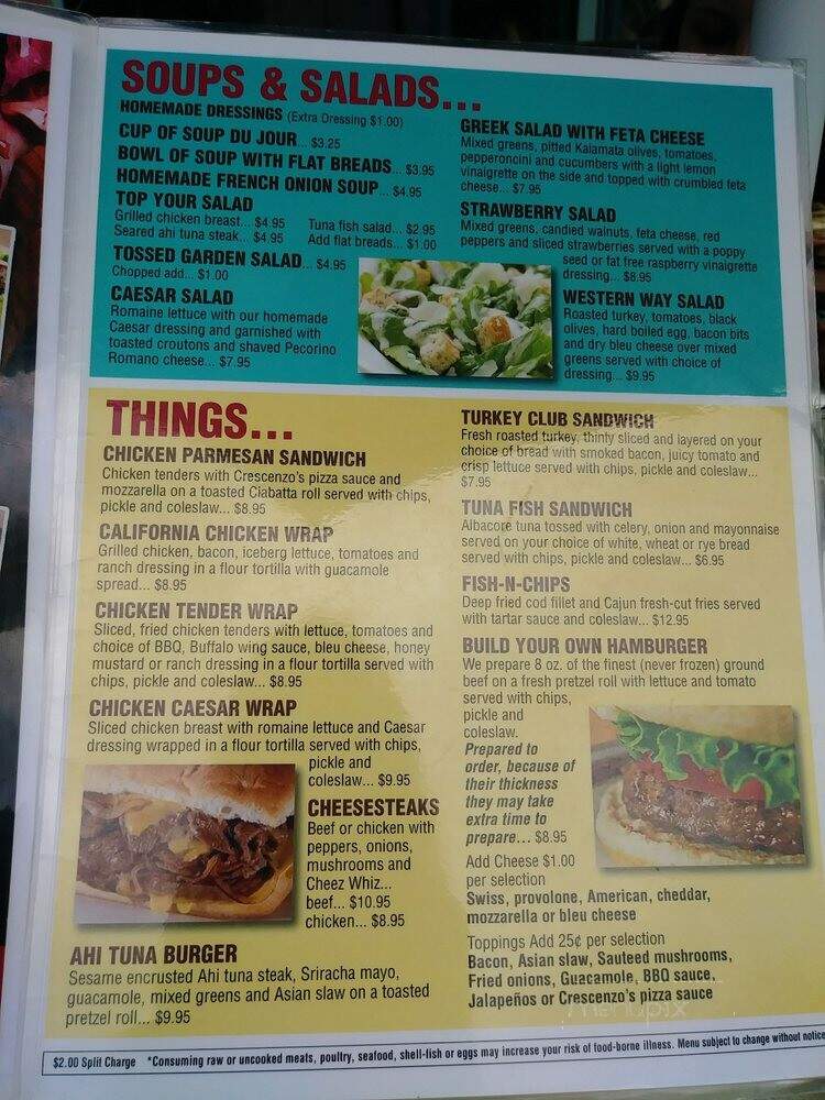 Crescenzo's Brick Oven Eatery - Wilkes-Barre, PA menu_pic