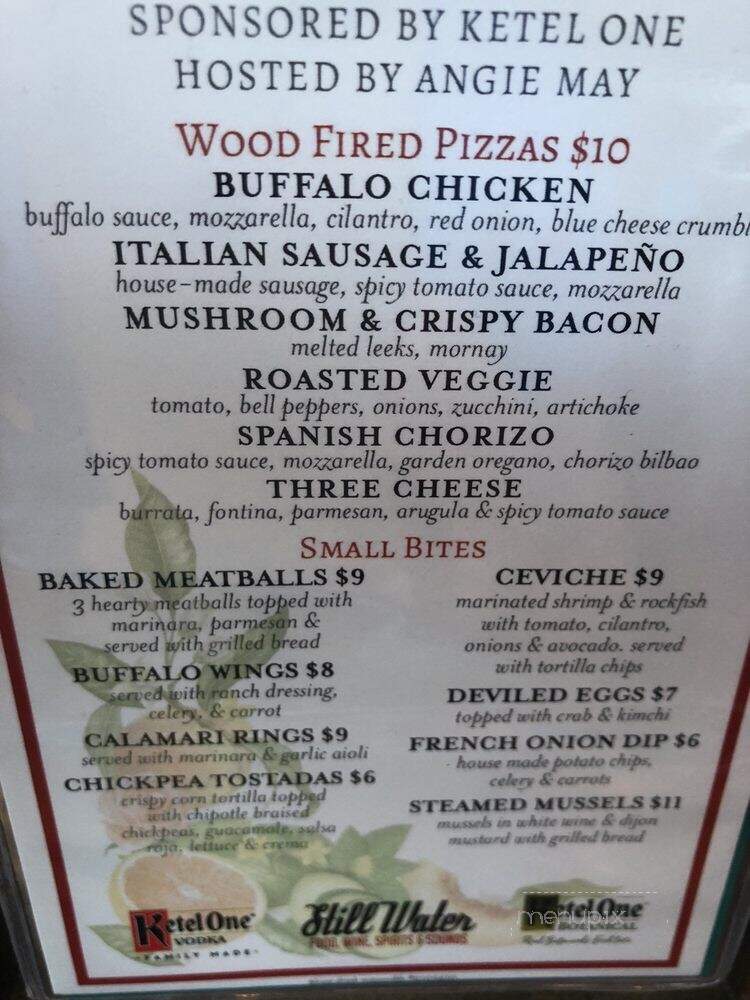 StillWater Spirits & Sounds - Dana Point, CA menu_pic