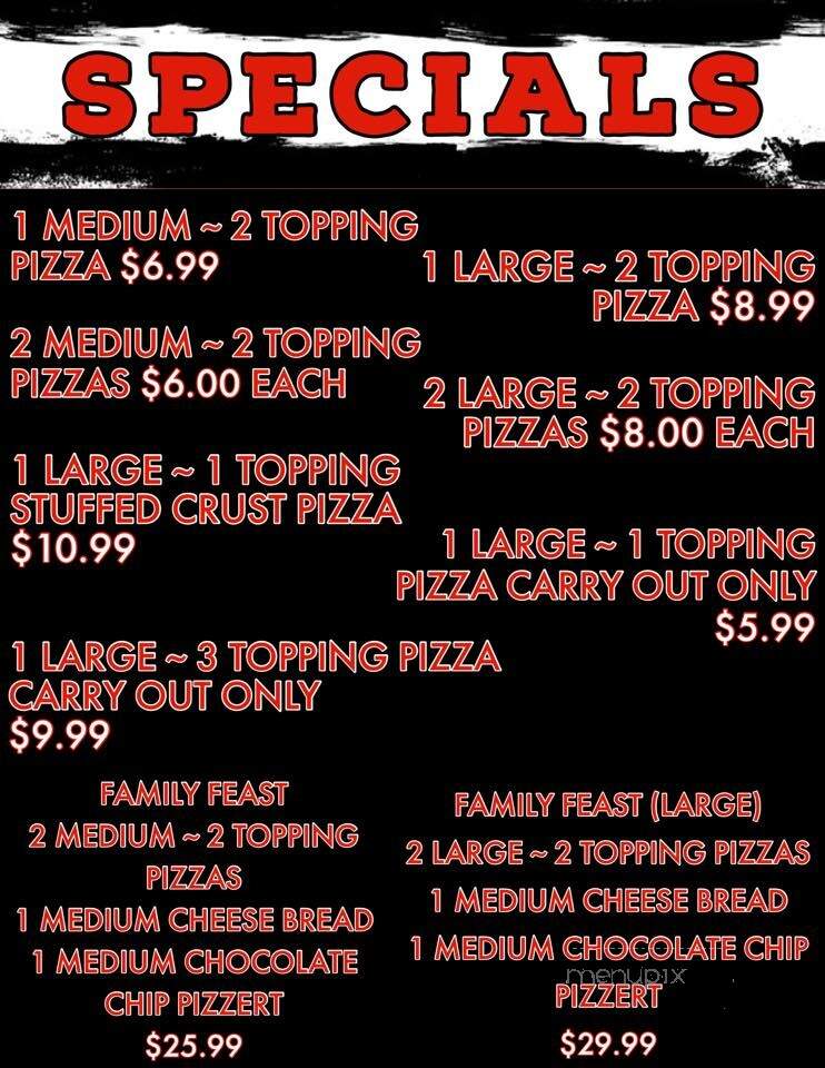 Pizza Inn - Fayetteville, TN menu_pic