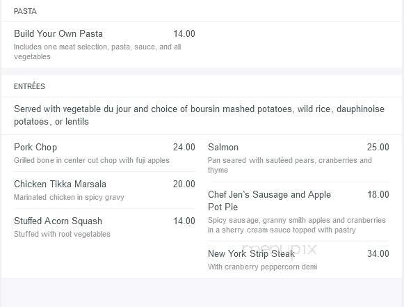 RiverSide Cafe At The Embassy Suites - East Peoria, IL menu_pic