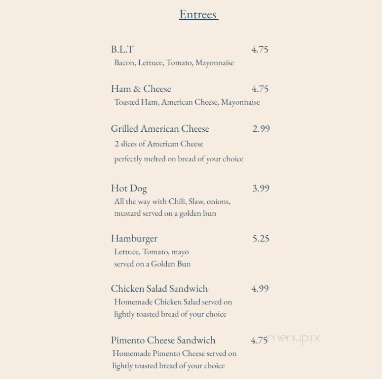Bowman Drug Co - Conover, NC menu_pic