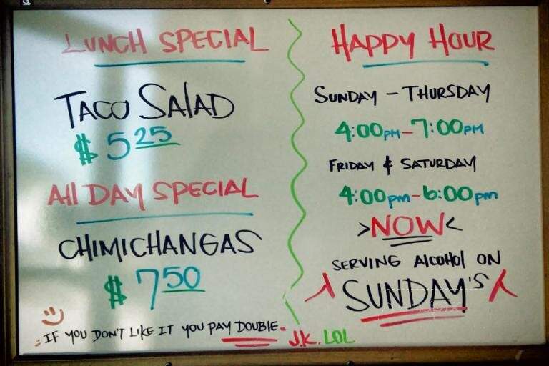 Los Amigos Mexican Restaurant - Seneca, SC menu_pic