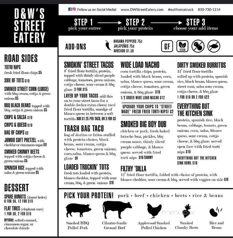 Bearded Lamb Brewing - Plymouth, MI menu_pic