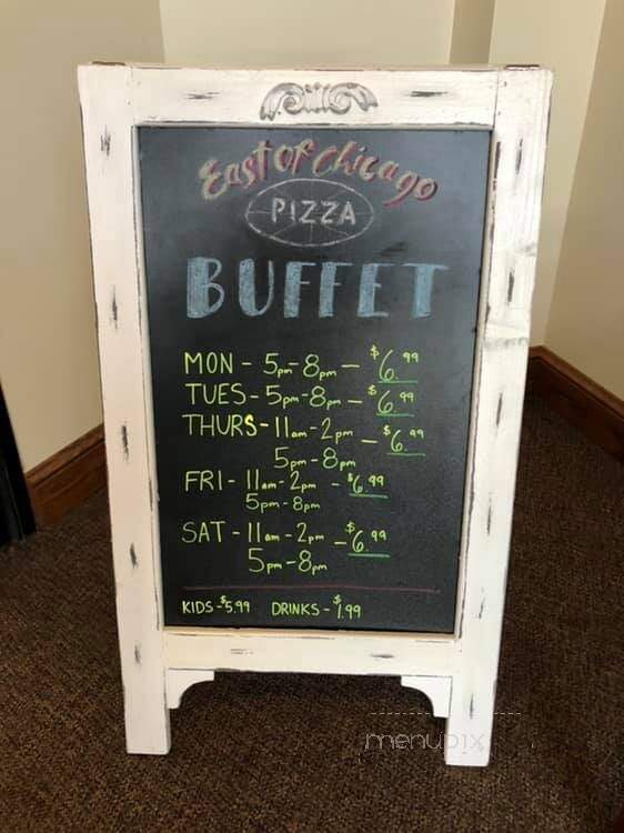 East Of Chicago - Sugarcreek, OH menu_pic