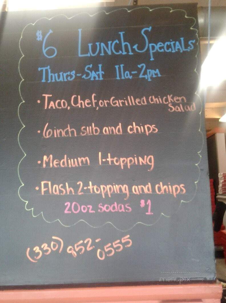East Of Chicago - Sugarcreek, OH menu_pic