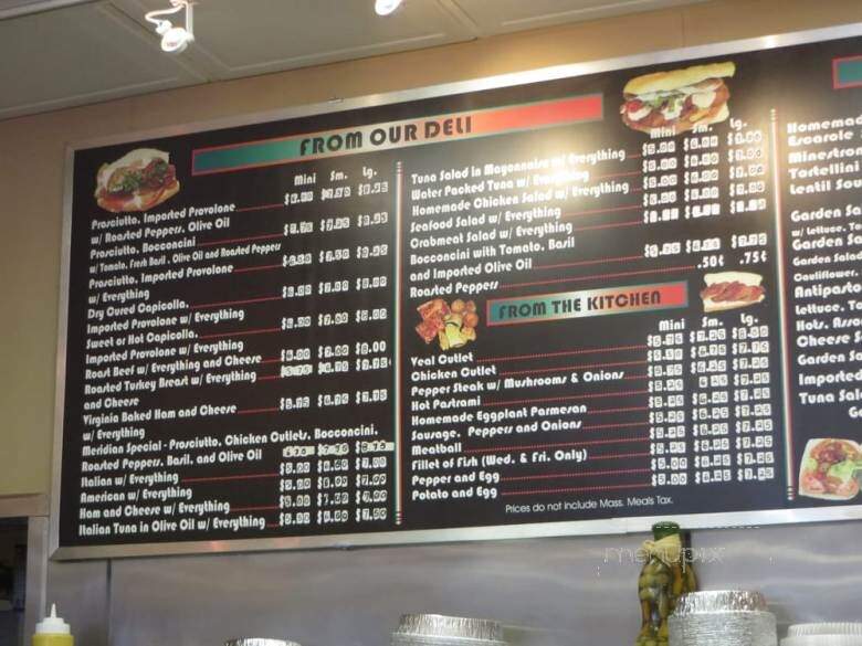 Meridian Food Market - East Boston, MA menu_pic