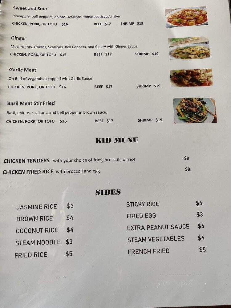 Thai Thani - Celebration, FL menu_pic
