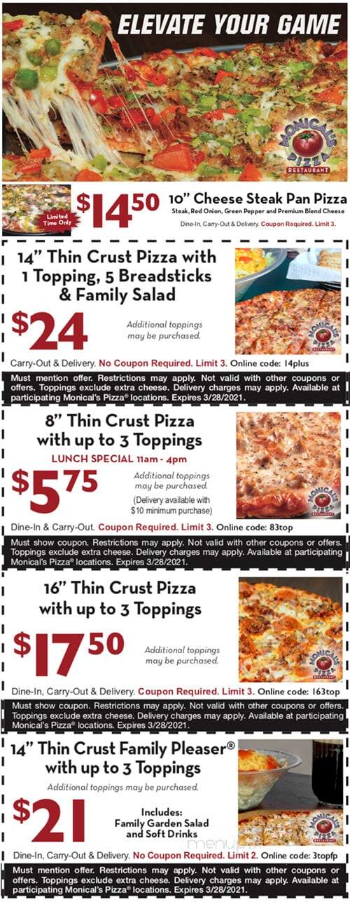 Monical's Pizza - Pekin, IL menu_pic