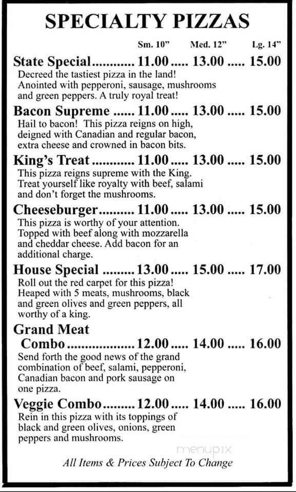 Pizza King - Brookings, SD menu_pic
