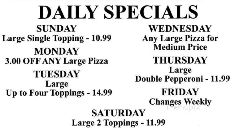 Pizza King - Brookings, SD menu_pic