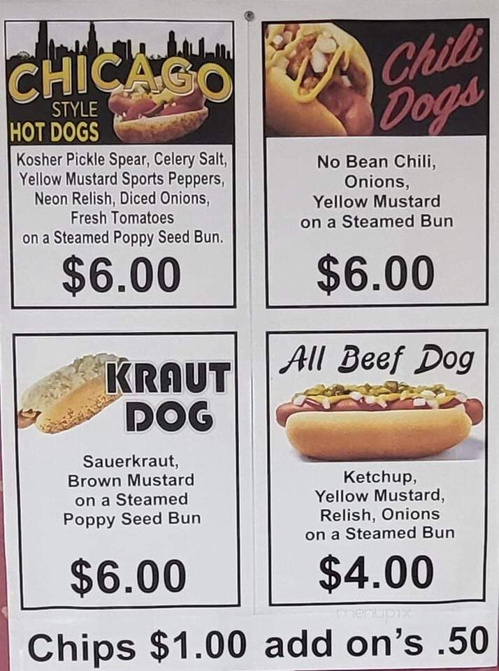 Corks and Stuff - Ladysmith, WI menu_pic