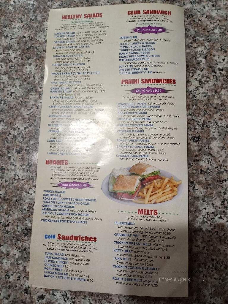 Queen Restaurant II - Vineland, NJ menu_pic