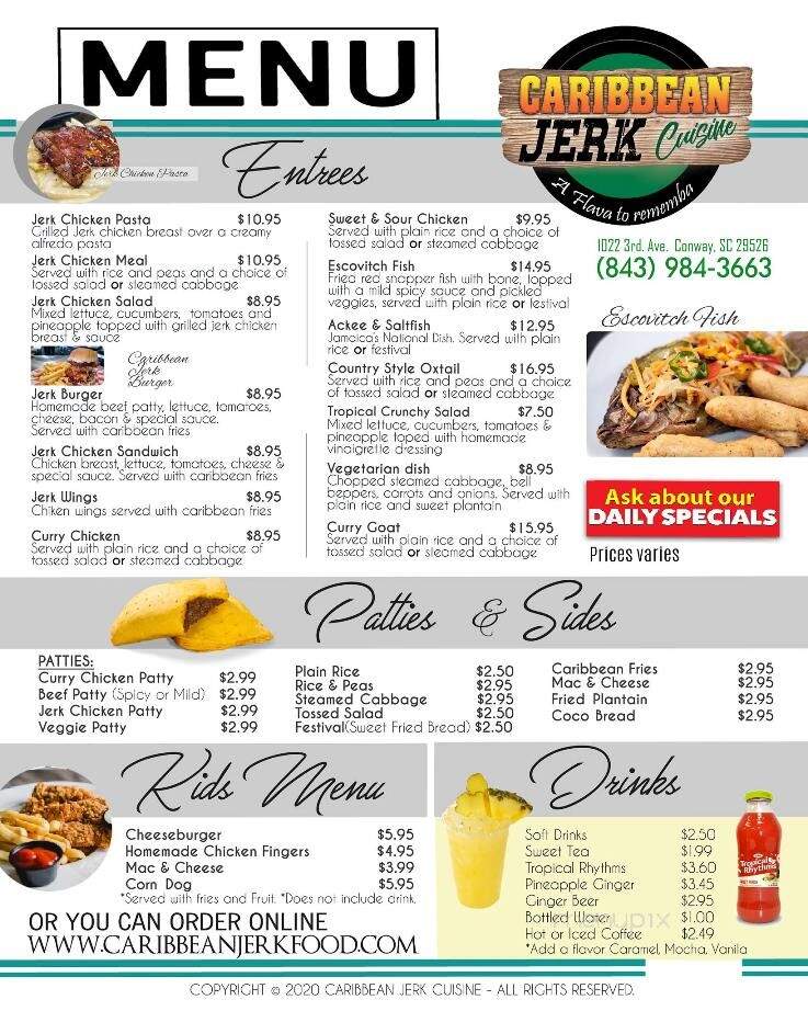 Caribbean Jerk Cuisine - Conway, SC