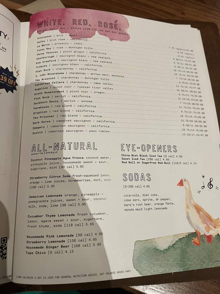 Lazy Dog Restaurant - Dunwoody, GA menu_pic