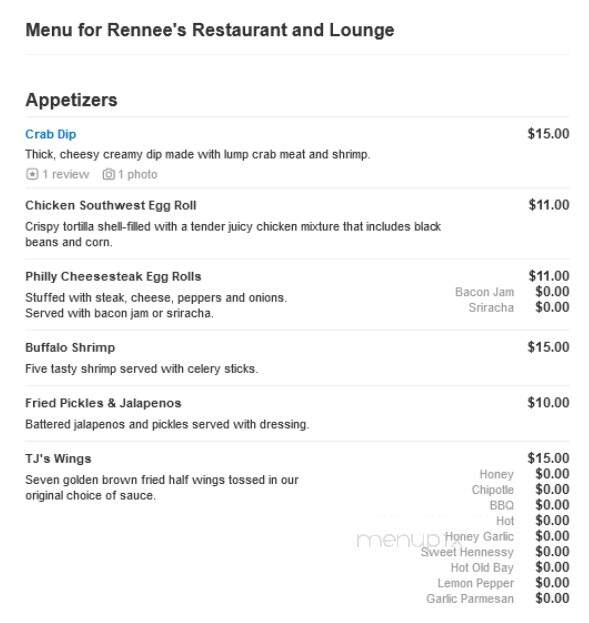 Rennee's Restaurant and Lounge - Suffolk, VA
