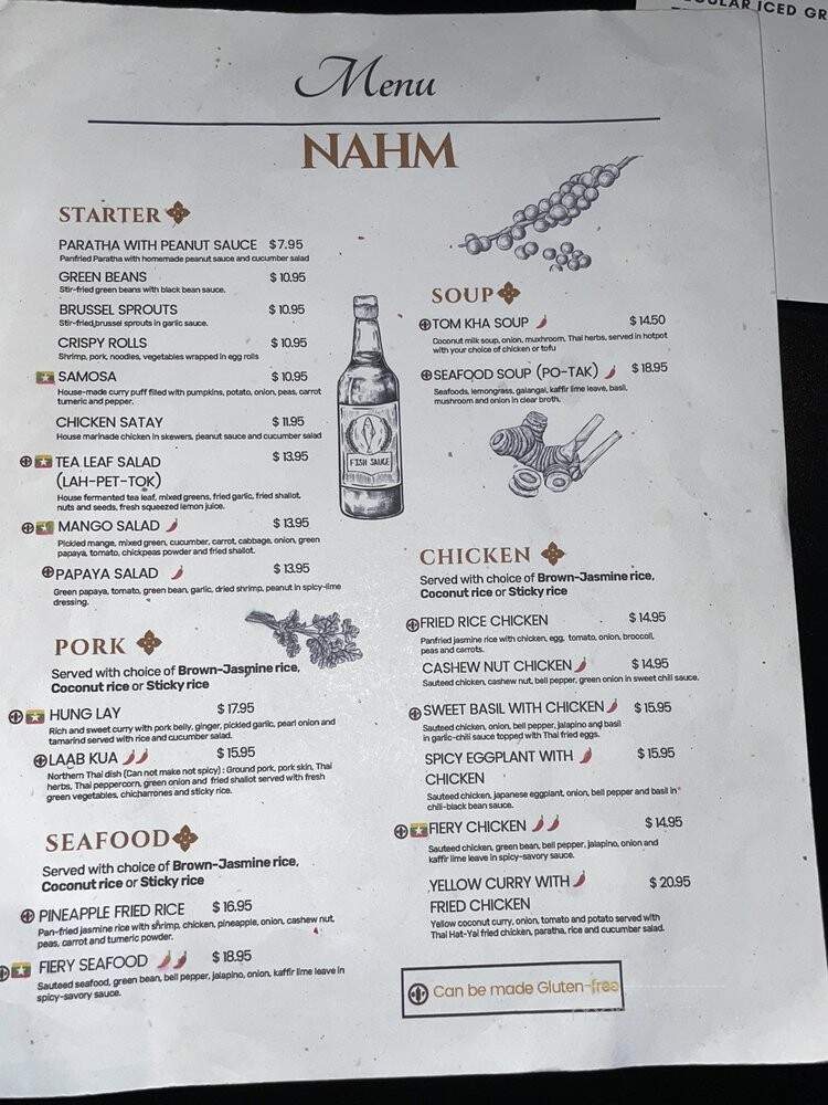 Nahm Thai & Burmese Cuisine - Boise, ID