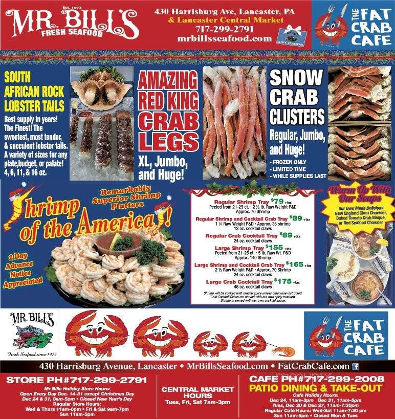 Mr Bills Fresh Seafood - Lancaster, PA